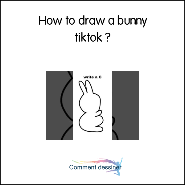 How to draw a bunny tiktok
